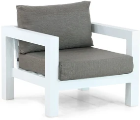 Tuinstoel Aluminium Wit Lifestyle Garden Furniture Luca