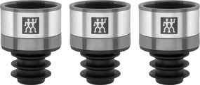 ZWILLING Fresh &amp; Save Vacuüm wijnstopperset, 3-delig, Grijs - Fresh &amp; Save - ZWILLING