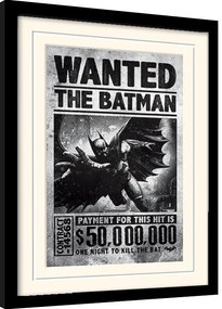 Ingelijste poster Batman: Arkham Origins - Wanted