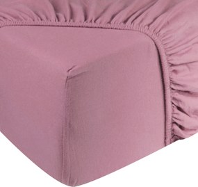 Hoeslaken Jersey – 100% katoen – 180×200 – roze