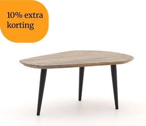 + 10% kassakorting | Loungetafel ROUGH | Rechthoekig | Tuintafel Teakhout | 116x86cm | Kees Smit Tuinmeubelen