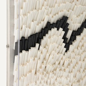 Wanddecoratie in opgerold papier, Kaze