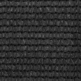 vidaXL Balkonscherm HDPE 75x400 cm antraciet
