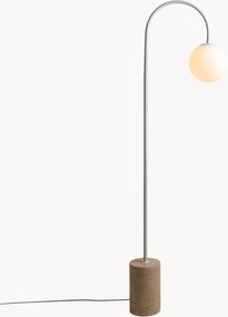 Vloerlamp Tivoli van travertijn