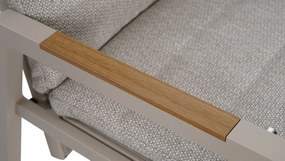 Verstelbare Tuinstoel Aluminium Zand/Beige Lifestyle Garden Furniture Vivaro   loft