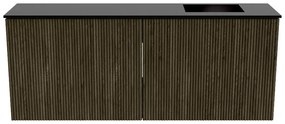 Mondiaz Joya 100cm toiletmeubel shadow met wastafel faye rechts 1 kraangat urban