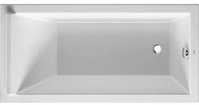 Duravit Starck kunststof inbouwbad acryl rechthoekig 150x75x46cm wit 700332000000000
