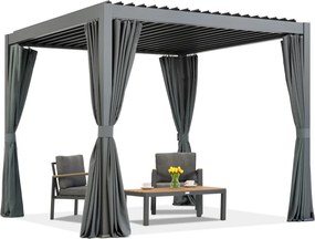 Lagos Premium 3x3 Garden Point vrijstaande terraspergola antraciet