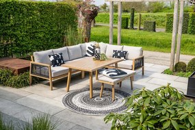 Garden Impressions Decala lounge dining set - met bankje - 6-delig