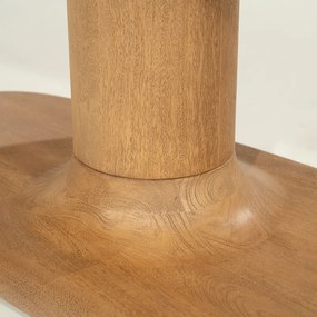 Eleonora Coco Beige Ovale Eettafel 240cm - 240 X 110cm.