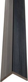 Buitenpanel Afwerkstrip Zwart 290CM | Gevel | Tuin