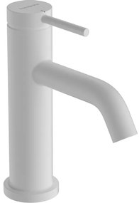 Hansgrohe Tecturis pillar kraan 80 met rechte greep mat wit 73313700