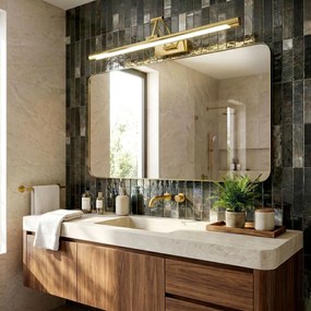 Badkamer LED-wandlamp SWE021-1W 80cm Gold