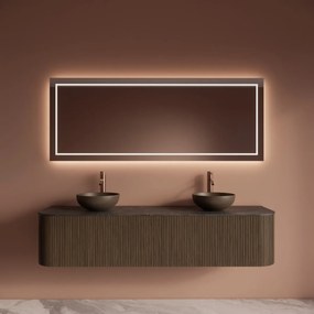 Gliss Design Lenus spiegel rechthoekig 100x70cm met handsensor