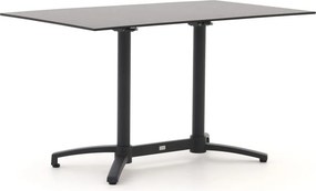 Inklapbare tafel Bellagio  | Vierkant  | Tuintafel Kunststof | 140x80cm | 4 personen | Kees Smit Tuinmeubelen