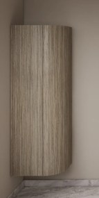 Gliss Design Alluro kolomkast 160cm met ronding rechts corn silk