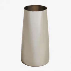 Padulin Vaas Van Roestvrij Staal ↑15 Cm - Sklum