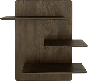 By-Boo Seco Wandrek Donkerbruin Hout - 60x23x90cm.