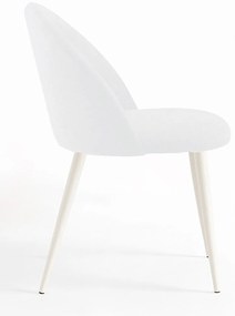 Stoel White Vint Stof