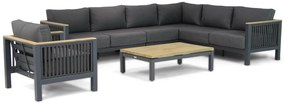 Hoek loungeset 7 personen Rope Grijs  Santika Furniture Santika Shadow