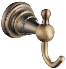 Sapho Diamond handdoekhaak brons