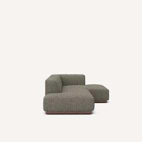 XL rechte hoekbank in tweed, JACOPO