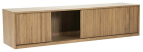 Eleonora Milo Zwevend Tv-meubel Eiken 180 Cm Bruin - 180x42x43cm.