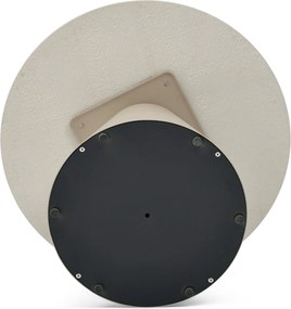 Dining Tuintafel rond 100 cm Zand/Beige Santika Serino