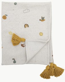 Plaid Agnes met kwastjes