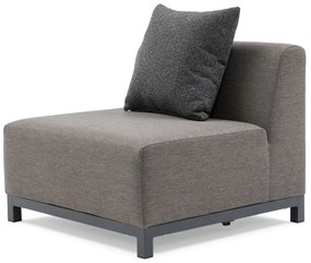 Hoek loungeset 6 personen Outdoor textiel Grijs  De Laan Projects