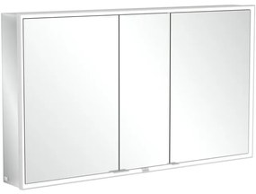 Villeroy & Boch My view spiegelkast 130x75cm 3 deuren 2 contactdoos LED A4571300