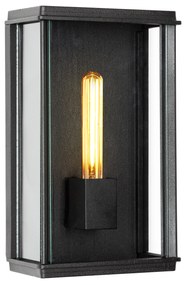 Capital Muurlamp Vlak Zwart Extra Large
