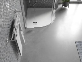 Mexen Bert halfronde SMC douchebak 80 x 80 cm, wit - 4KR108080