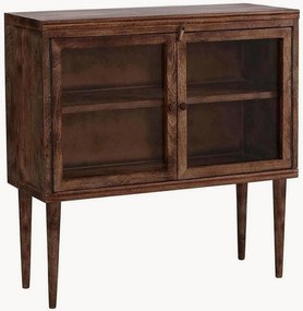 Mangohouten vitrinekast Betty