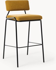 Gestoffeerde barstoel Mats van corduroy