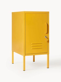 Metalen nachtkastje The Shorty, met opening aan de linker- of rechterkant