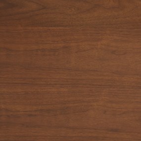 MDF 1-deurs bureauonderbouw, notenhout gefineerd, MIKUBE