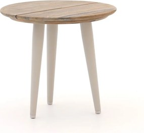 + 10% kassakorting | Bijzettafel tuin ROUGH | Rond | Tuintafel Teakhout | Ø50cm | Kees Smit Tuinmeubelen