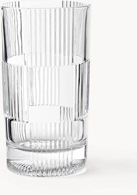 Highballglazen Bicchi met reliëfpatroon, 4-delig