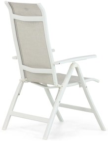 Hartman Alice Comfort Standenstoel Aluminium/textileen Wit
