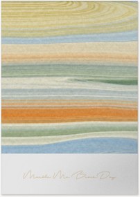 Ingelijste digitale print Marble Me Beach Day