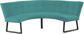 Eetkamerbank - Amsterdam - stof Element turquoise 15 - geschikt voor tafel 130 cm