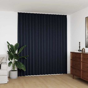 vidaXL Gordijn verduisterend met haken 290x245 cm antraciet