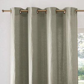 Linnen gordijn met oogjes, Elba