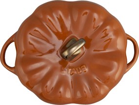 Staub Ceramique Cocotte 12 cm / 500 ml, Pompoen, Kanneel - Ceramique - Staub