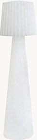 Mobiele outdoor LED-vloerlamp Lady met kleurverandering, dimbaar