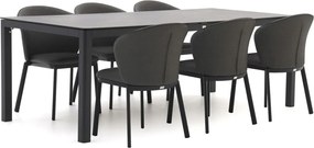 Diningset Bellagio | 6 personen | Tuinset kunststof | 7-delig | Kees Smit Tuinmeubelen