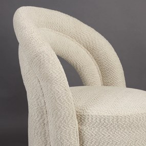 Dutchbone Seina Draaibare Fauteuil Beige