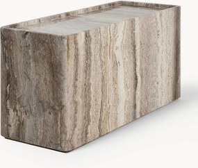 Travertijn bijzettafel Pietra