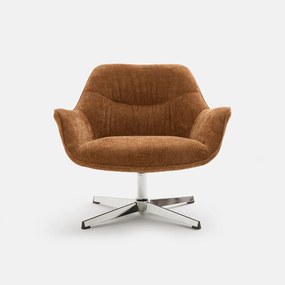 Draaifauteuil, gestructureerde stof, Hemmo